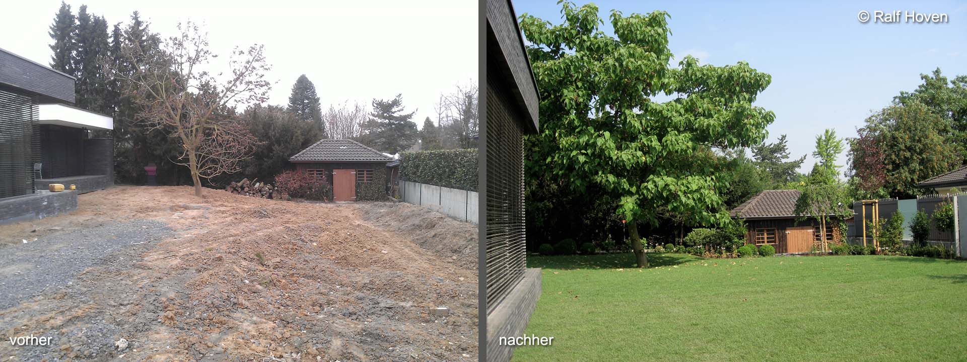 Gartengestaltung Pulheim, gro&szlig;z&uuml;gig, modern