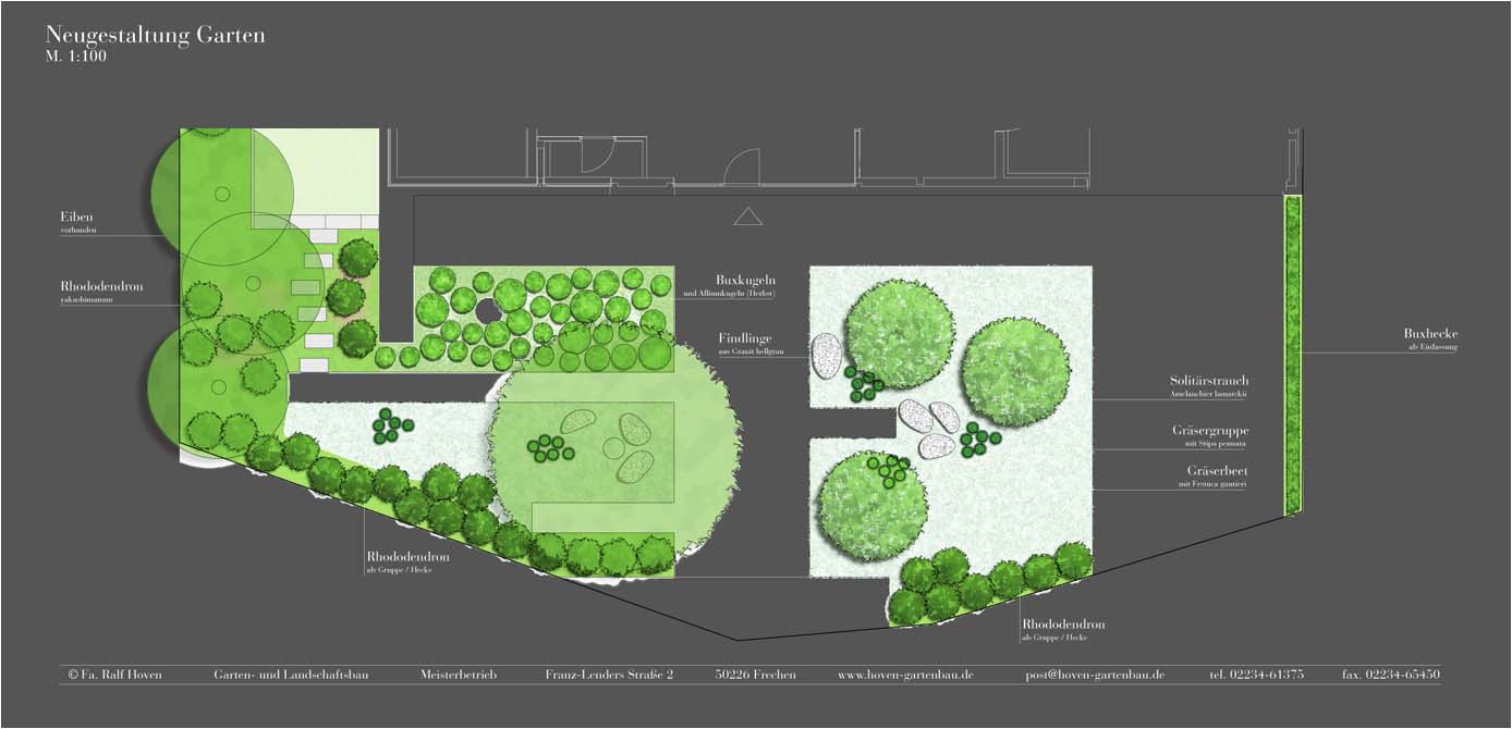 Gartengestaltung Pulheim, gro&szlig;z&uuml;gig, modern