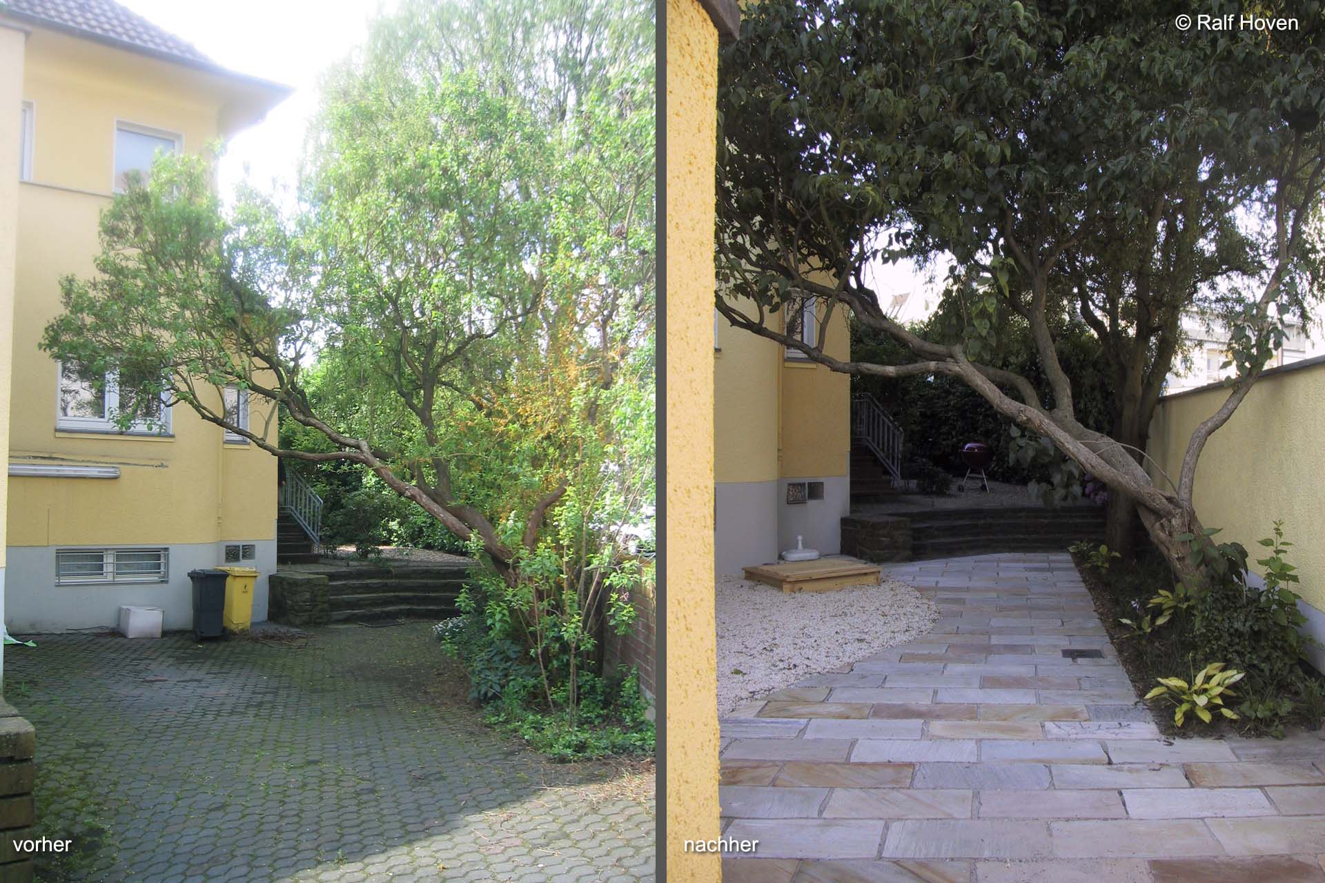 Gartenplanung K&ouml;ln, Aufwertung, Innenhof