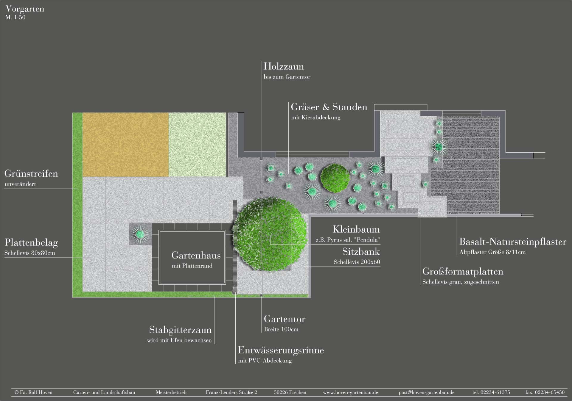 Gartengestaltung Frechen K&ouml;nigsdorf, Wasserbecken, Staudenbeete, modern
