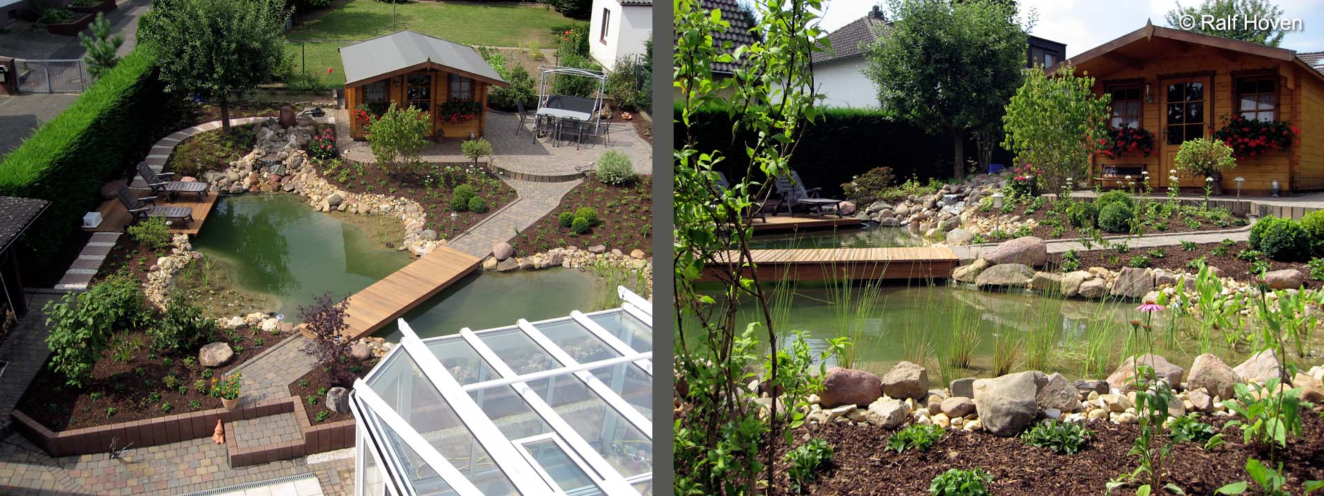 Gartengestaltung Pulheim, gro&szlig;z&uuml;gig, modern